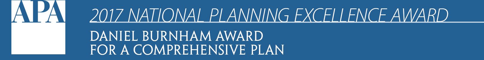 National Planning Award 