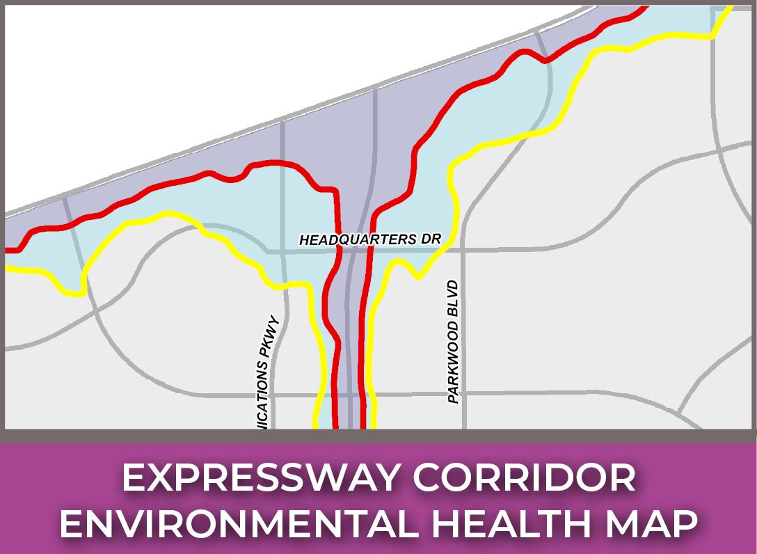 Expressway Corridor Environmental Health Map