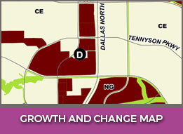 Growth and Change Map