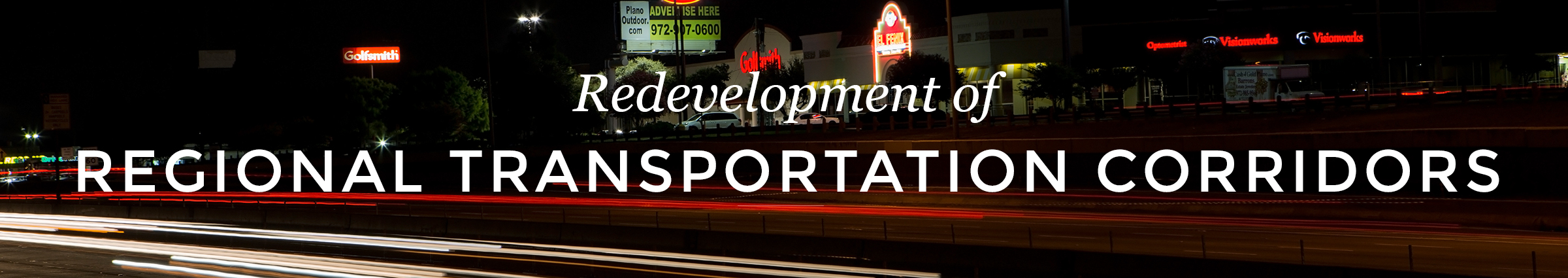 Regional Transportation Corridors